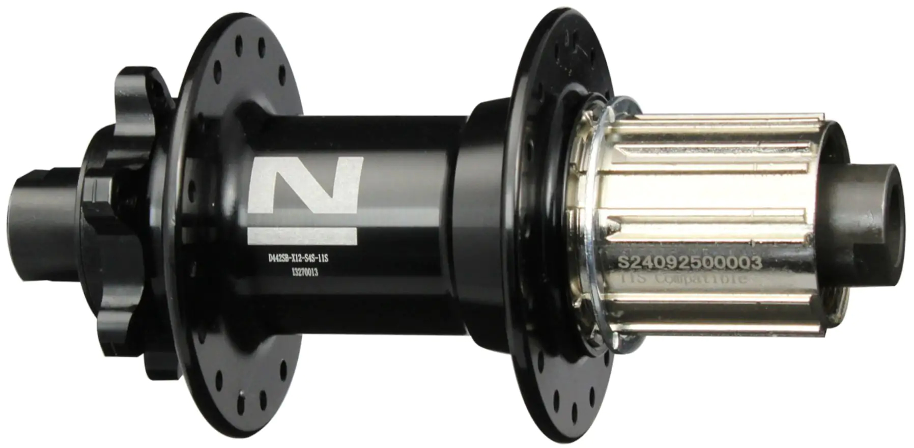 Втулка задн. Novatec D442SB-X12-S4S-11S, 12x142, 32H, 6-bolt, HG11 - Магазин ВелоБуча