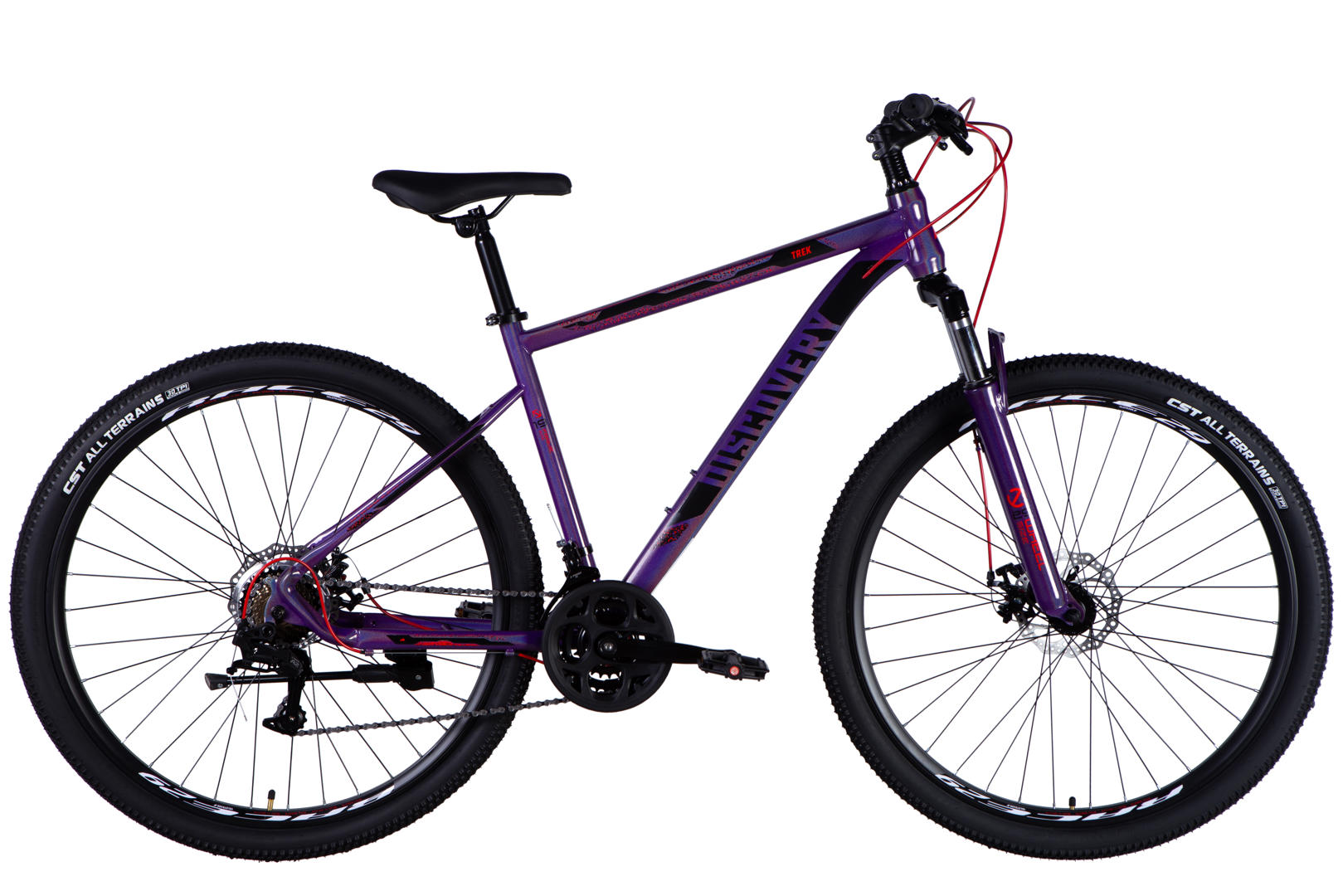 Велосипед ST 29 Discovery TREK DD FR рама-19 фиолетовый 2025 - Discovery - Магазин ВелоБуча Велосипед ST 29 Discovery TREK DD FR рама-19 фиолетовый 2025 - Магазин ВелоБуча