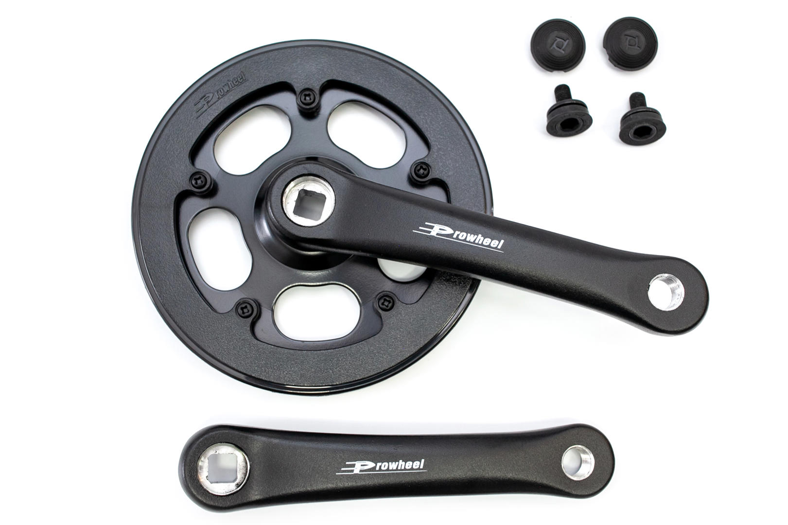Шатун L152мм 36T під квадрат PROWHEEL RA102PP чорний - Магазин ВелоБуча